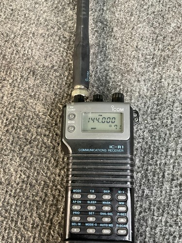 Icom IC-R1 📡 Szerokopasmowy odbiornik ręczny – przetestowany i działający - Zdjęcie 15 z 17