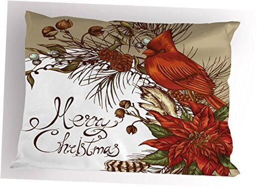 Cardinal Pillow Sham, Vintage Inspirations in Floral 36