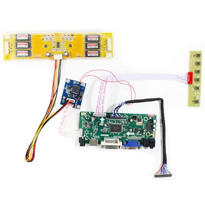 VSDISPLAY HD VGA DVI LCD Controller Board M.NT68676 For 20.1 in LM201U05 LCD Screen