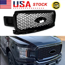 For 2018-2020 Ford F-150 Front Radiator Grille Assembly Agate Black JL3Z8200SL
