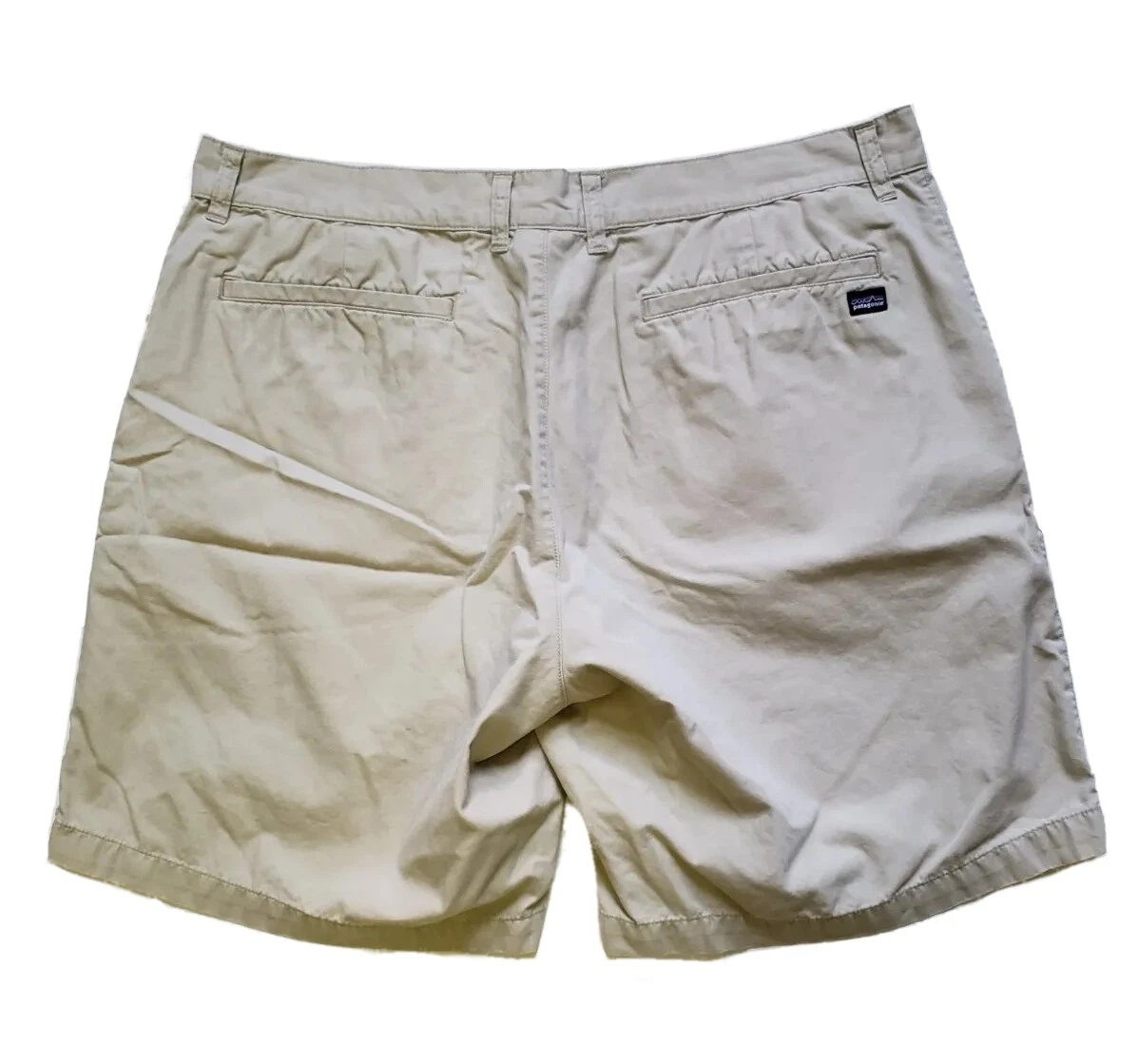 Patagonia Men s 100 Organic Cotton Beige Chino Shorts Size 38