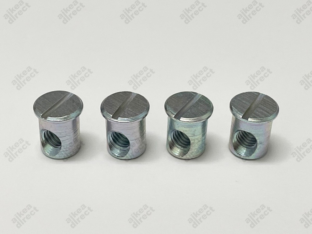 Kページ Ikea Cross dowel nut sleeve, Part # 108903 (4 pack) - NEW