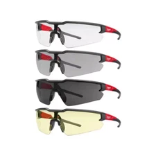 Multi-Color Anti-Scratch Safety Glasses (4-Pack)