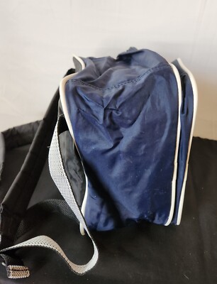Vintage OG 80s 90s Adidas Navy Blue Small Travel Bag Backpack Rare! EUC  | eBay