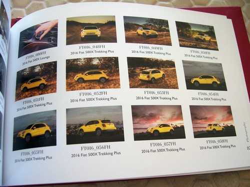 FIAT 500X SERIES LA AUTOSHOW PRESS KIT 8Gb FLASH DRIVE BROCHURE US EDITION 2016. - Picture 12 of 12