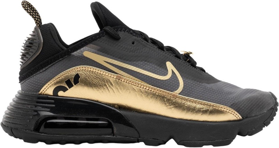 Nike Air Max 2090 Black Metallic Gold for Sale 