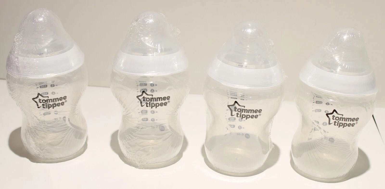 SEALED Tommee Tippee Closer to Nature Baby Bottles 9oz 4pk
