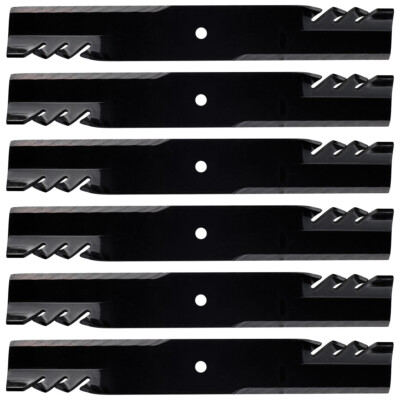 6PK Oregon G5 Gator Blade for 72'' Exmark Lazer Z E-Series - LZE751GKA724A1