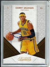 Danny Granger 09/10 Timeless Treasures Gold Autograph #8/10
