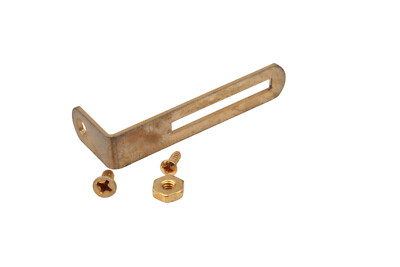 Aged Gibson  Pickguard Bracket Gold incl. Screws OEM fits Gibson   Les Paul, ES
