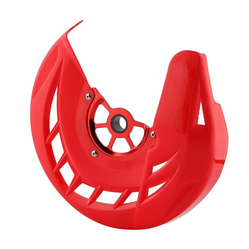 Motorcycle Front Brake Disc Guard Protector Cover 20mm For Honda CR125R CR250R Foto 4 de 4