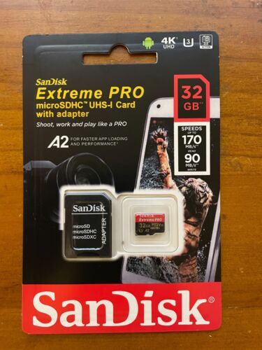 SanDisk Extreme Micro SD Card 32GB 64G 128GB 256GB Dash Cam Support 4K UHD GoPro - Picture 10 of 15