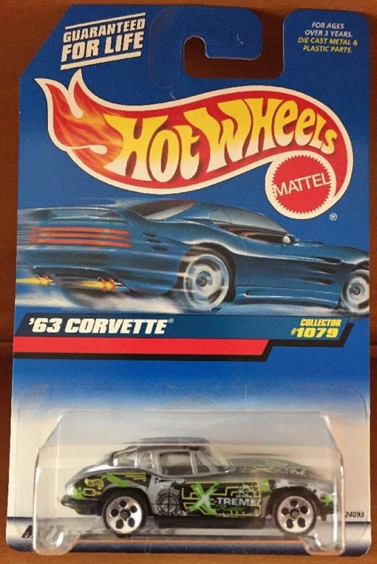 Hot Wheels Chevrolet 1963 Vehicle Year Vintage Manufacture Diecast