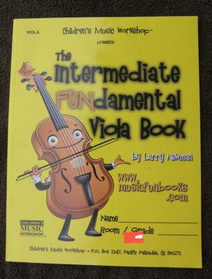 Intermediate FUNdamental Viola Book Beginner Children's Learn to Play