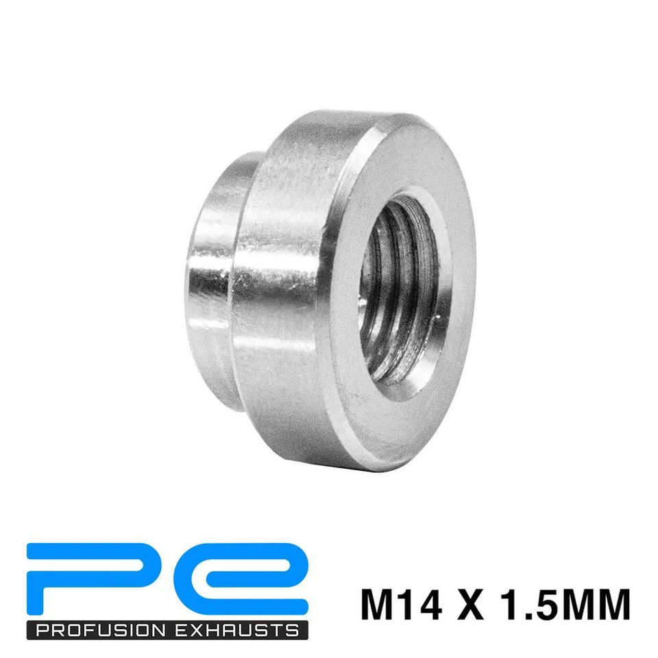 PROFUSION EXHAUSTS 304 Stainless Steel Exhaust Lambda O2 Temp Temperature boss Nut M14 x 1.5mm