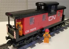 Custom Train Canadian National Caboose -PLEASE READ ITEM DESCRIPTION-
