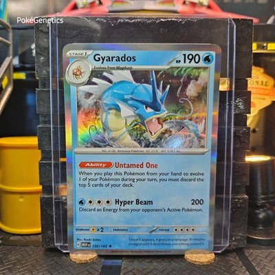 Gyarados 151 Holo Pokémon TCG 130/165 Scarlet & Violet Rare