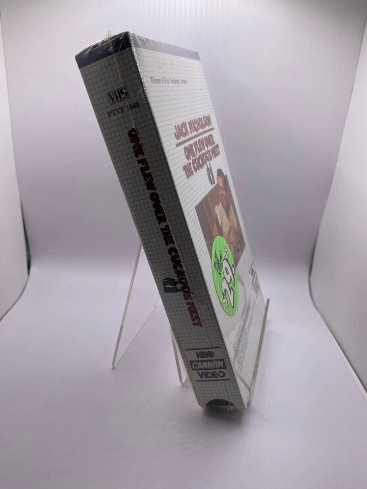 Original Release 1988 VHS SEALED One Flew Over The Cuckoo's Nest Jack Nicholson - Image 4 of 4