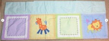 Tiddliwinks Safari Window Valance Jungle Animals Lion Giraffe Bear