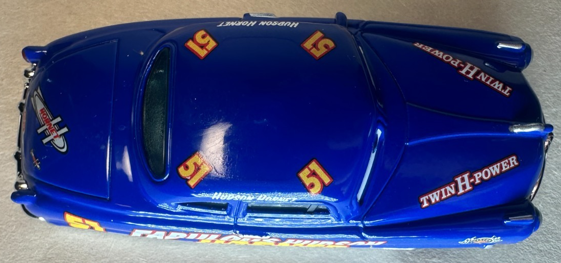 Disney Pixar Cars Fabulous Hudson Hornet #51 Racing Doc Hudson