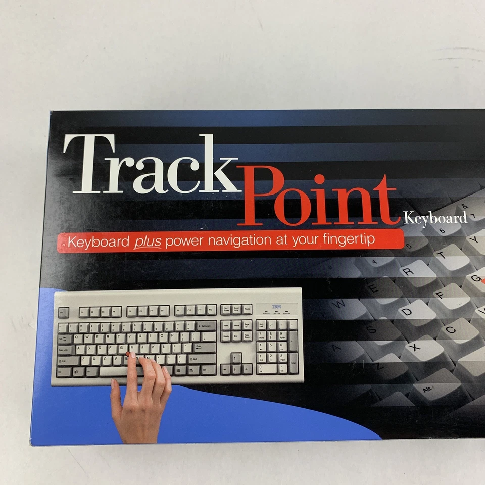 IBM 01K1259 Trackpoint PC Keyboard  New Box Opened - Image 3 of 4