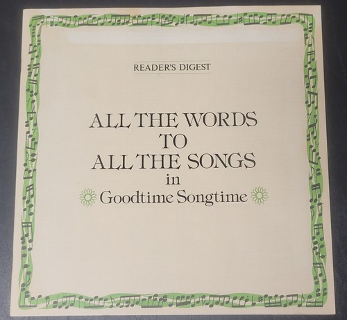 Goodtime Songtime, 8 Vinyl Record Set, Booklet, Reader's Digest, Used, Good - Picture 8 of 24