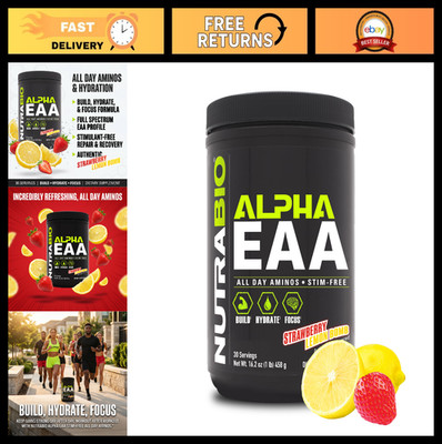 All-Day Essential Amino Acids Powder for Muscle Growth & Hydration - 30 Servings
