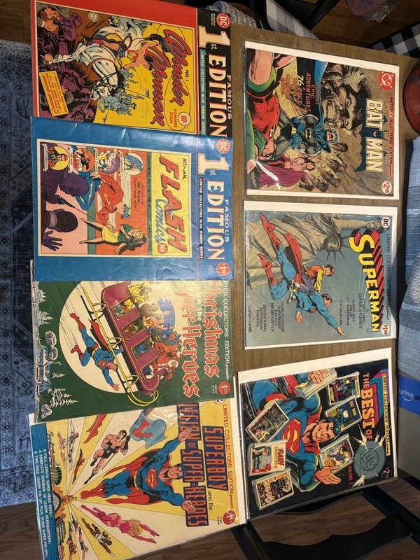Lot of 7 DC LIMITED COLLECTORS EDITION Comics