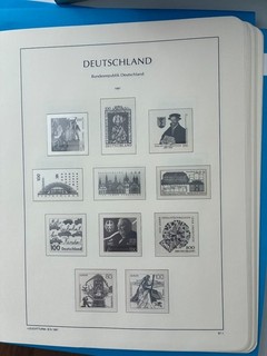Leuchtturm Vordruck Bund 1997 99 SF mit Taschen sehr gut