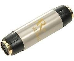 Acoustic Research PR421 Shielded Female-Female S-Video Barrel Connector, 1 per - Picture 1 of 1