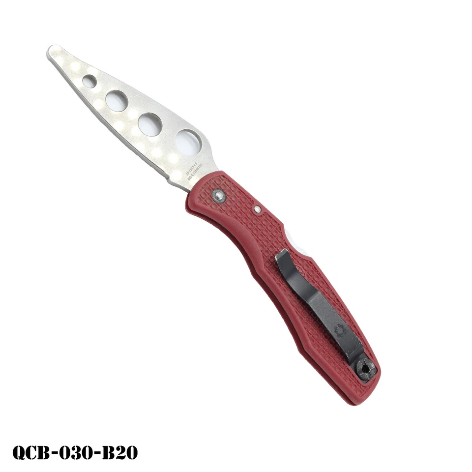 Cuchillo de Entrenamiento Plegable Seki-City Clipit Endura Spyder AUS-6 8-1/4" ~ JAPÓN~ USADO Foto 4 de 4