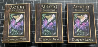 D&D 5e Alchemy Decks! Brew Potions Shape Worlds by Dungeon Decks! (100% Sleeved)