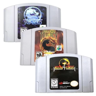 Mortal Kombat game USA Version for Nintendo 64 Console