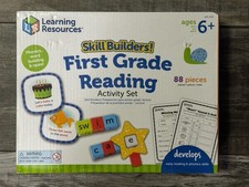 Learning Resources Skill Builder First Grade Reading Activity Set for Ages 6 P1