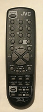 JVC Remote Control VCR TV Combo 076N0ES010 Genuine Black Replacement OEM
