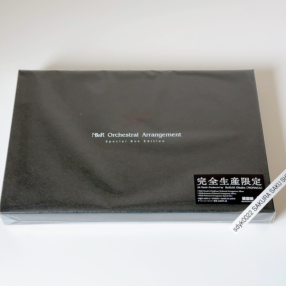 NieR Orchestral Arrangement Special Box… NieR Orchestral Arrangement Special Box Edition has arrived