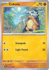 ✨Cubone 076/159 - Normal - SV09: Journey Together - NM