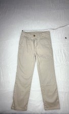 IZOD Boys Khaki Chino Pants Size 14 Slim Beige Casual