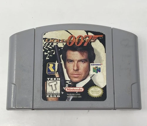 GoldenEye 007 (Nintendo 64, 1997) Authentic N64 Game Tested Works