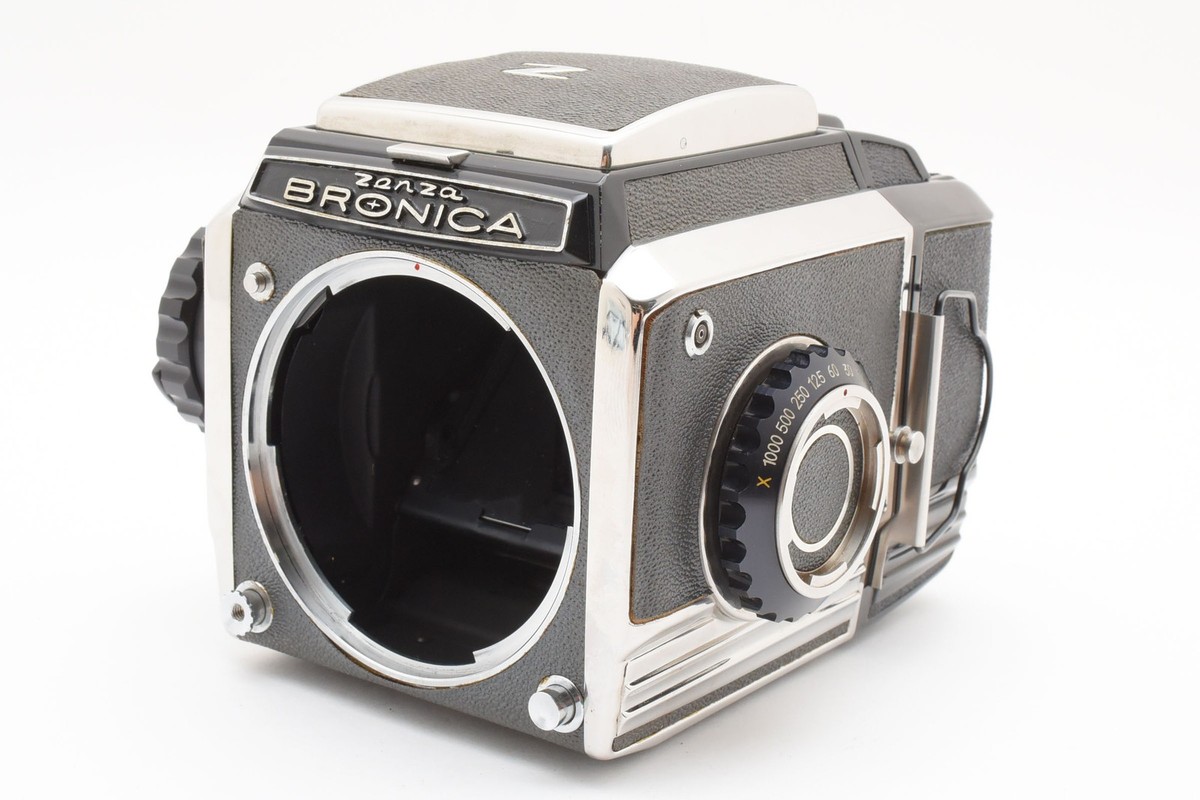 MINT+++ ] Zenza Bronica S2 black 6x6 Medium Format Film