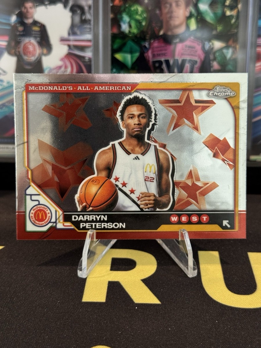 DARRYN PETERSON | 2025 Topps Chrome McDonald's All American #50 | eBay