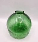 Vintage 1969 Coal & Coke Museum Glass Coin Bank Shaped Like a Coke Oven