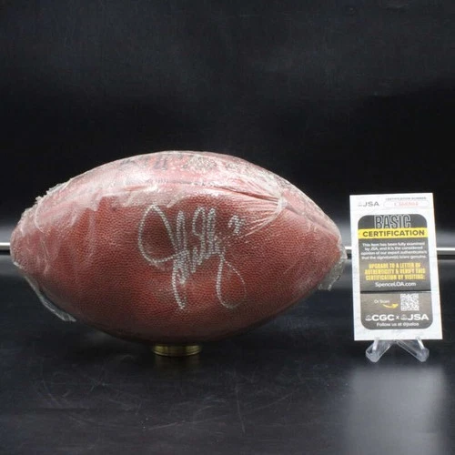 John Elway Official NFL Football Broncos Signed Auto JSA COA AZ767