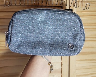 Lululemon Nwt Everywhere Belt Bag 1L In Glitter/ Dark Silver 