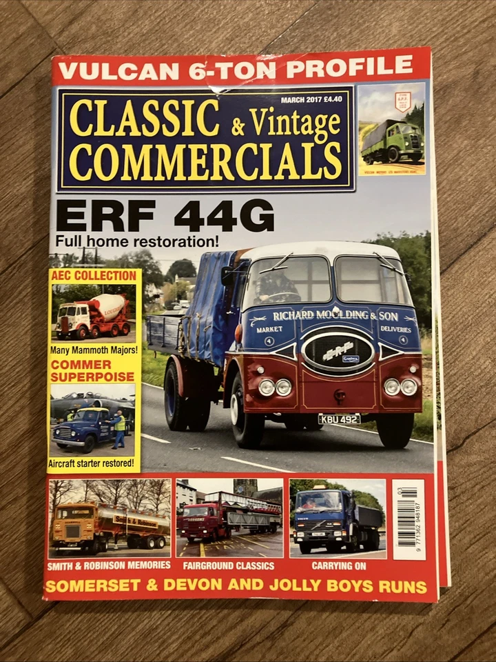12 x Classic And Vintage Commercials Magazine, 2017 Complete Year. Good To VGC - Image 4 of 4