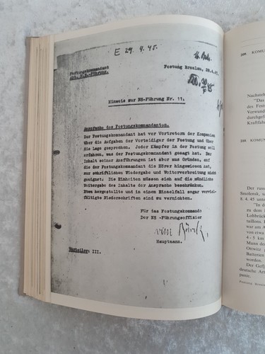 Festung Breslau, Dokumenty Oblezenia 16. II.-6. V. 1945 - Bild 15 von 18