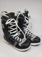 Salomon Brigade Used Snowboard Boots Plaid Bl...