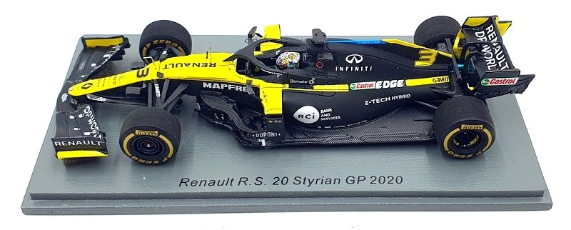 Spark 1/43 Scale S6476 - Renault R.S. 20 Styrian GP F1 2020 #3 - Image 4 of 4