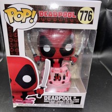 Funko POP! Figura de vinilo Marvel Deadpool in Cake #776 Bobble-Head 30 aniversario