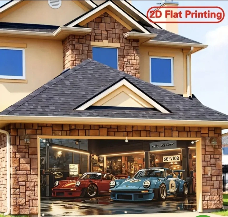 Porsche 911 TURBO Polyester 2D Poster 400x180cm Werkstatt CupRennsport Legen5975 — 第 3/4 张图片